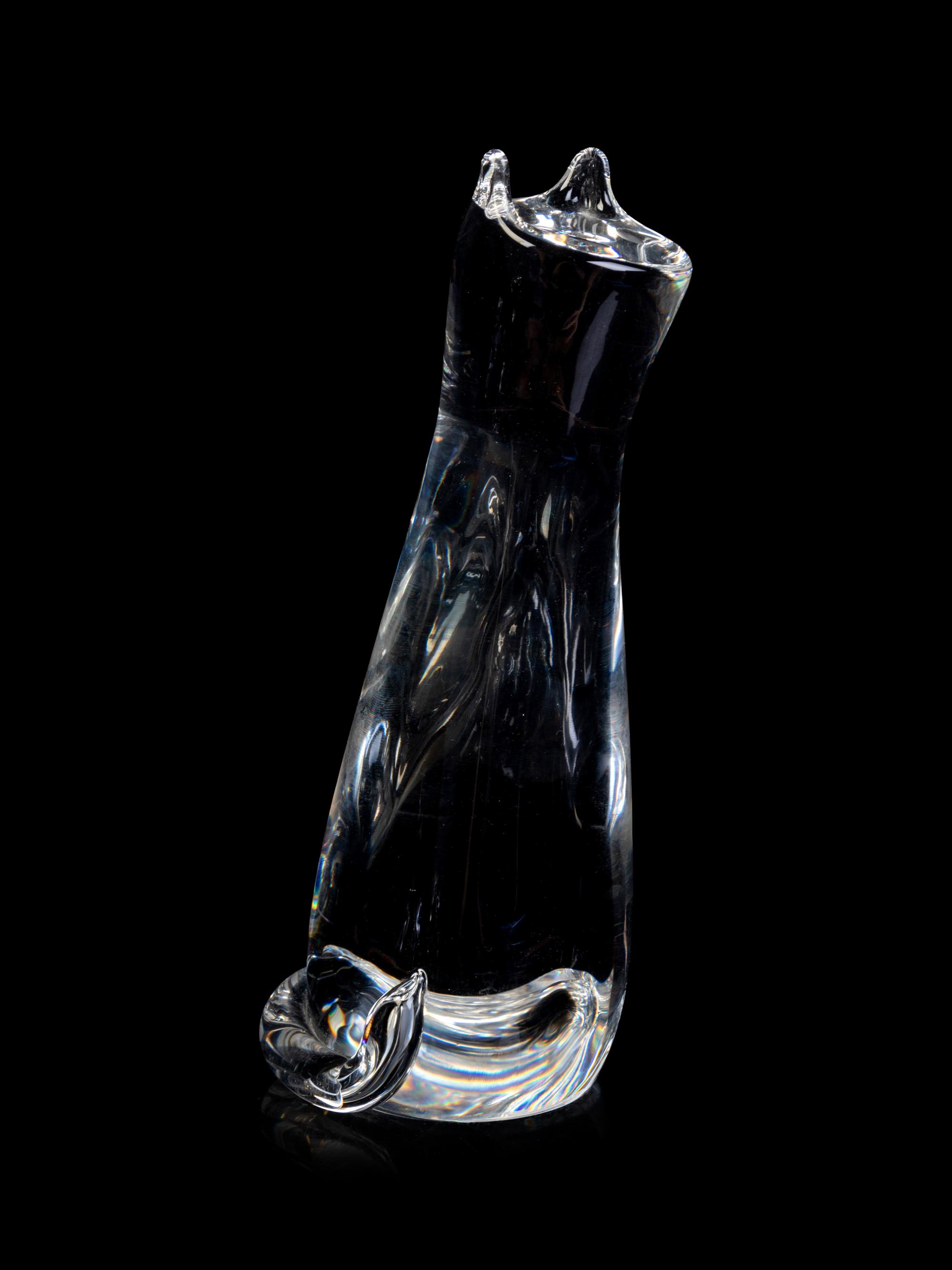 A Group of Five Steuben Glass Figures of Animals
