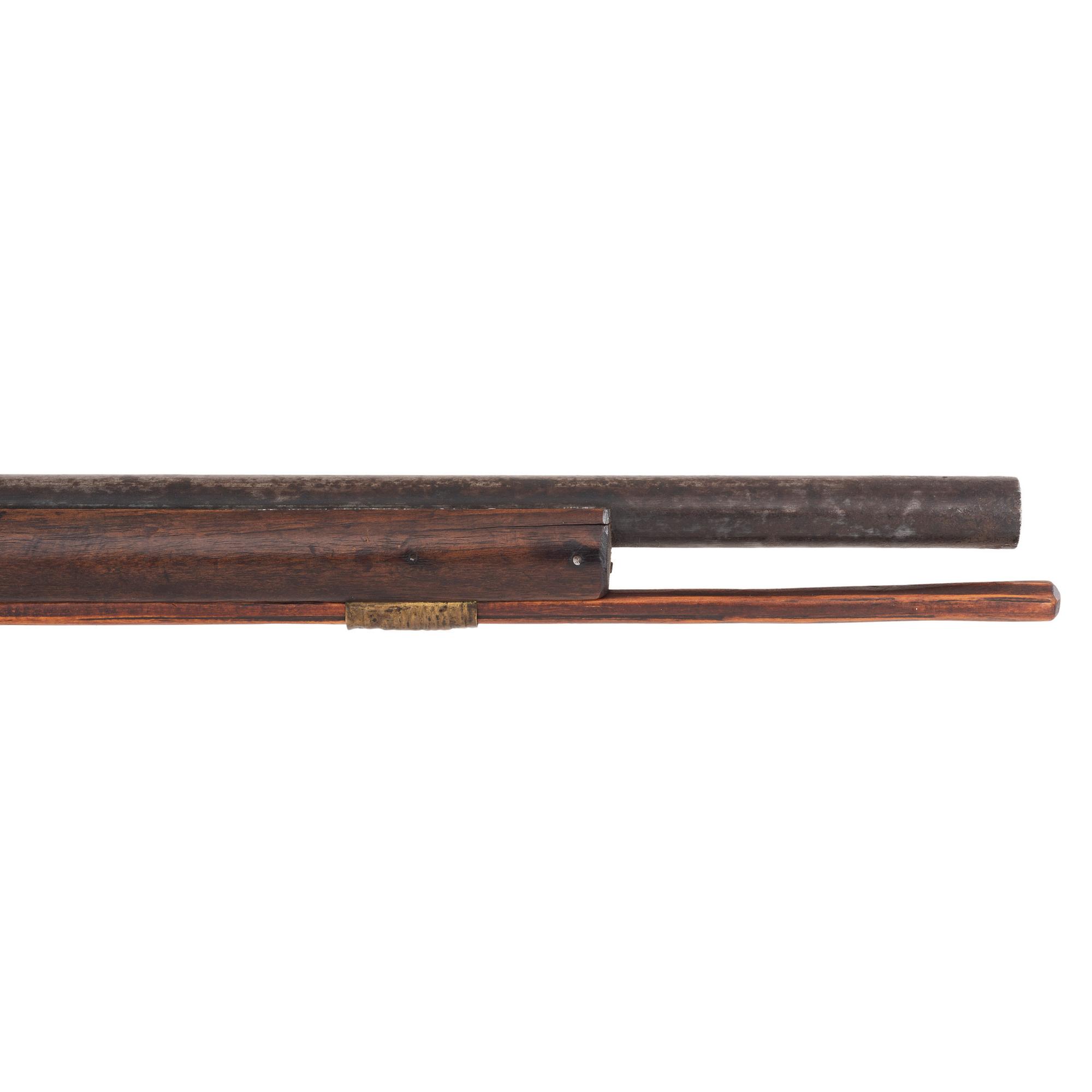 Late-19th Century Hudson's Bay Company Percussion Trade Gun by Barnett