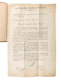 [BINDINGS] -- [BONAPARTE, Napoleon (1769-1821)]. [The Napoleon Series]. HAZLITT, William. Life of Napoleon Bonaparte . 12 volumes. -- BOURRIENNE, Louis Antoine Fauvelet de (1769-1834). Life of Napoleon Bonaparte . 8 volumes. -- JUNOT, Laure, Duchesse D'Abrantes (1784-1838). Memoirs of Madame Junot . 12 volumes. London: H.S. Nicols Co., n.d.