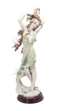 An Italian Ceramic Figure, Giuseppe Armani Height overall 16 inches. — SECOND HALF 20TH CENTURY