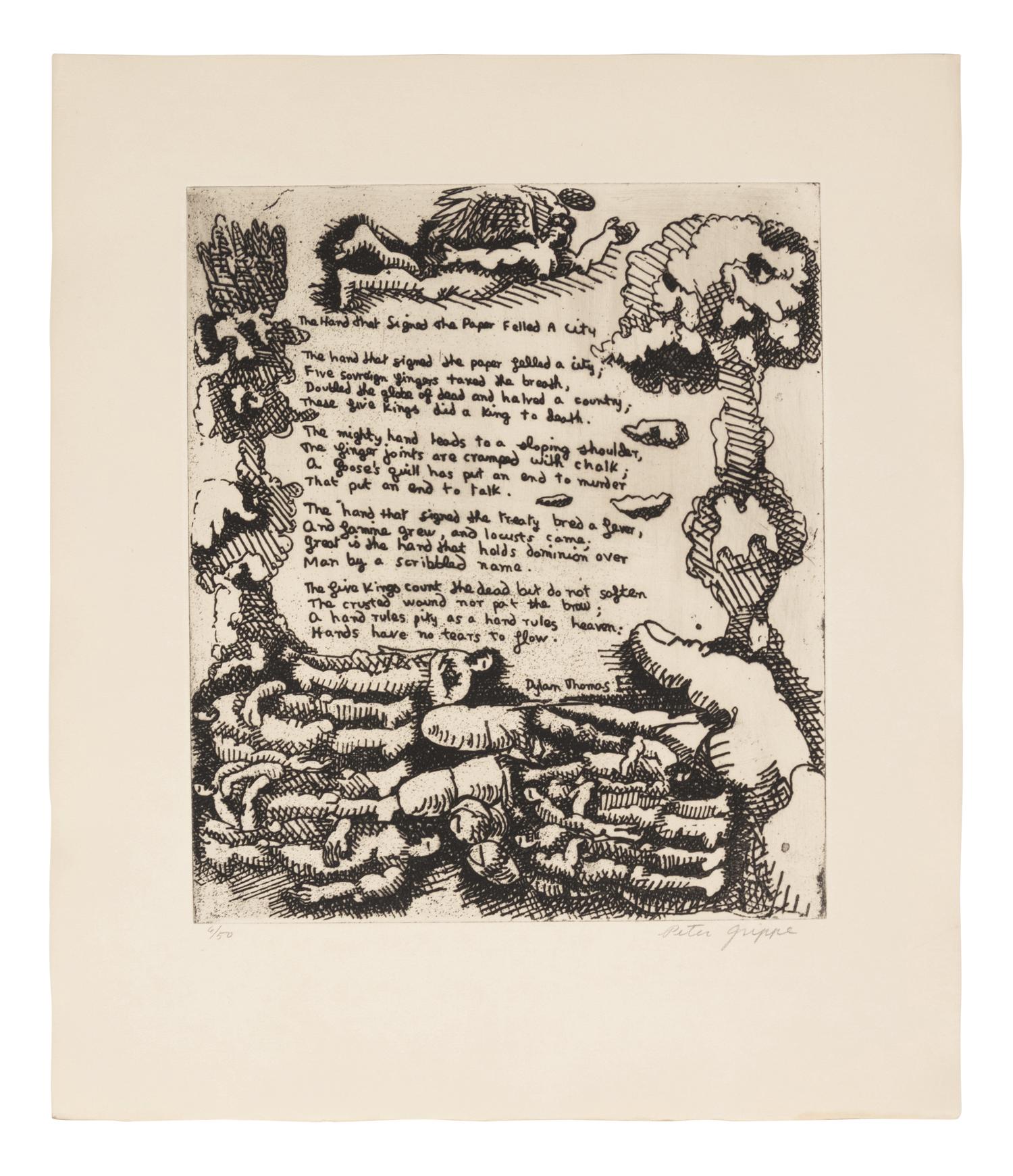 21 Etchings and Poems (complete portfolio of 21)
