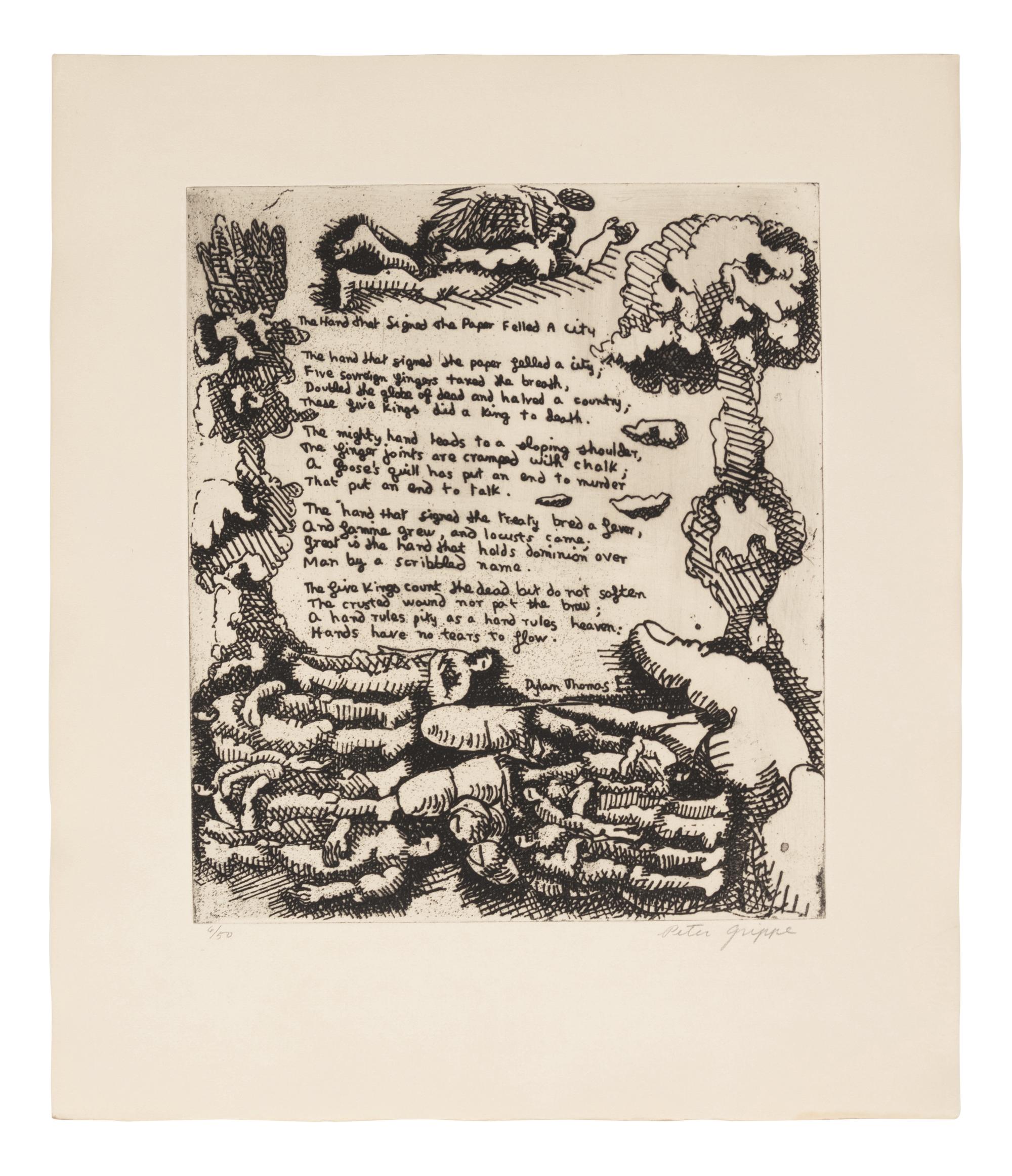 21 Etchings and Poems (complete portfolio of 21)