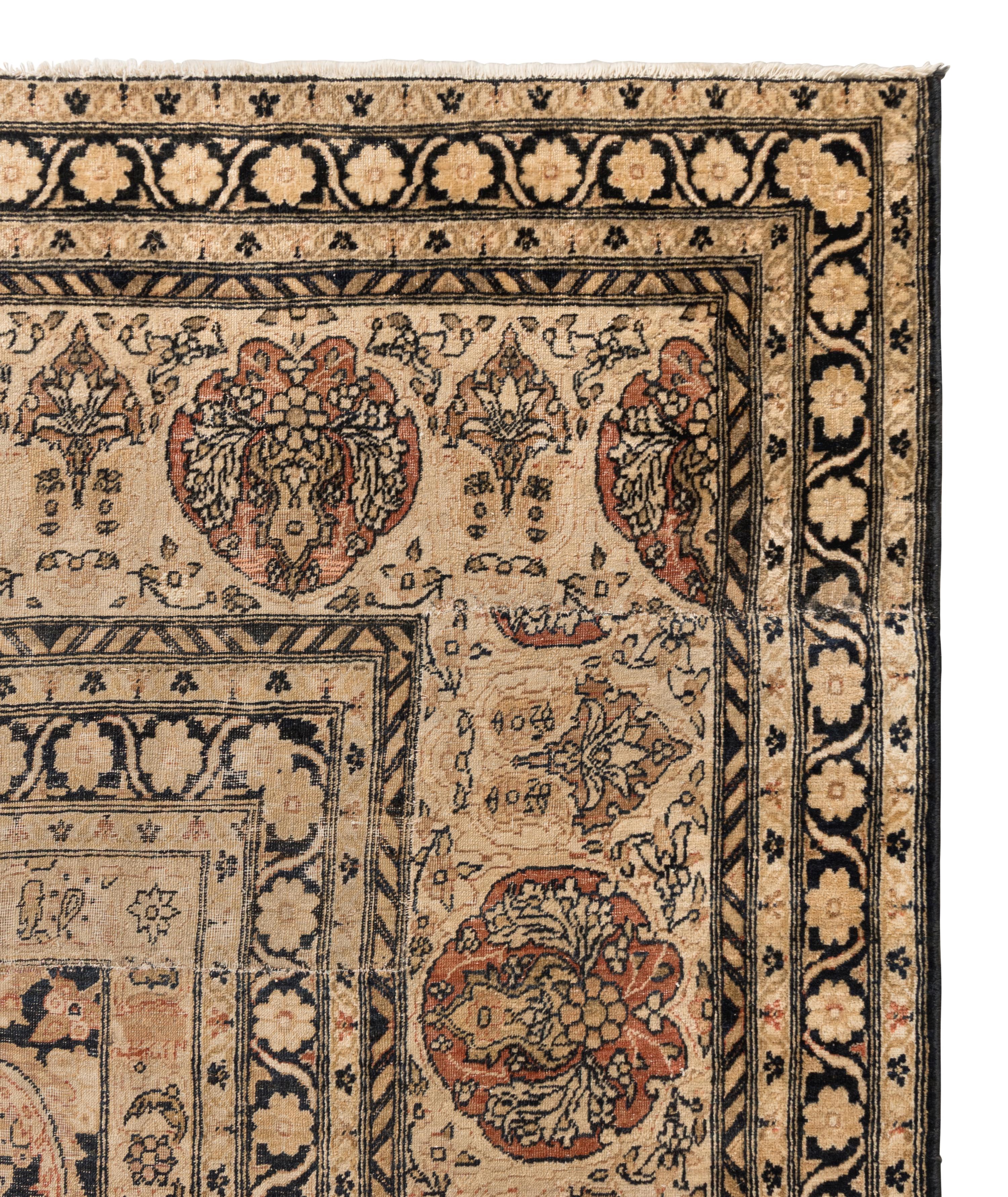 A Tabriz Wool Rug