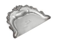 An American Silver Crumb Tray