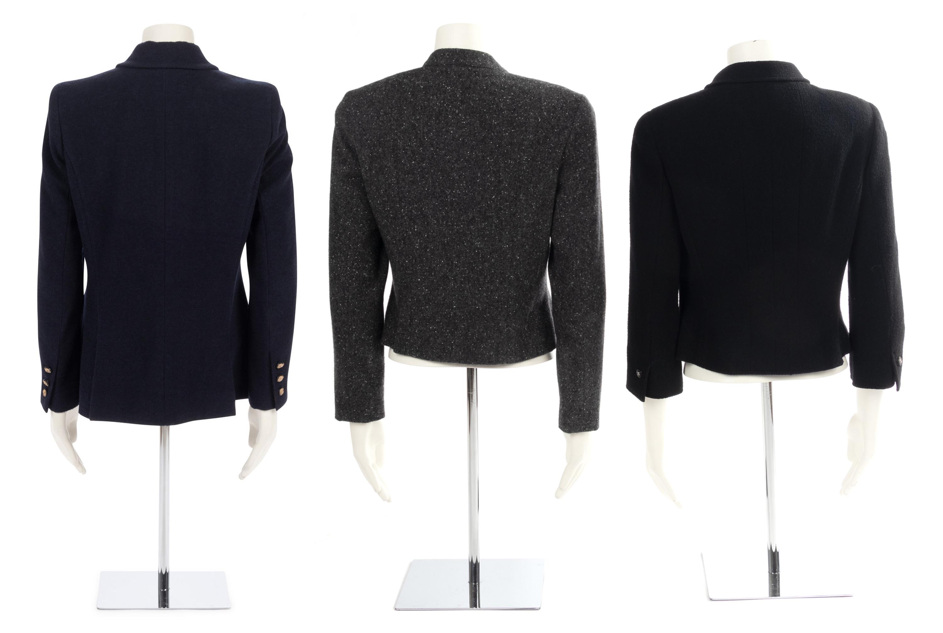 Three Chanel Jackets: 1996-1999