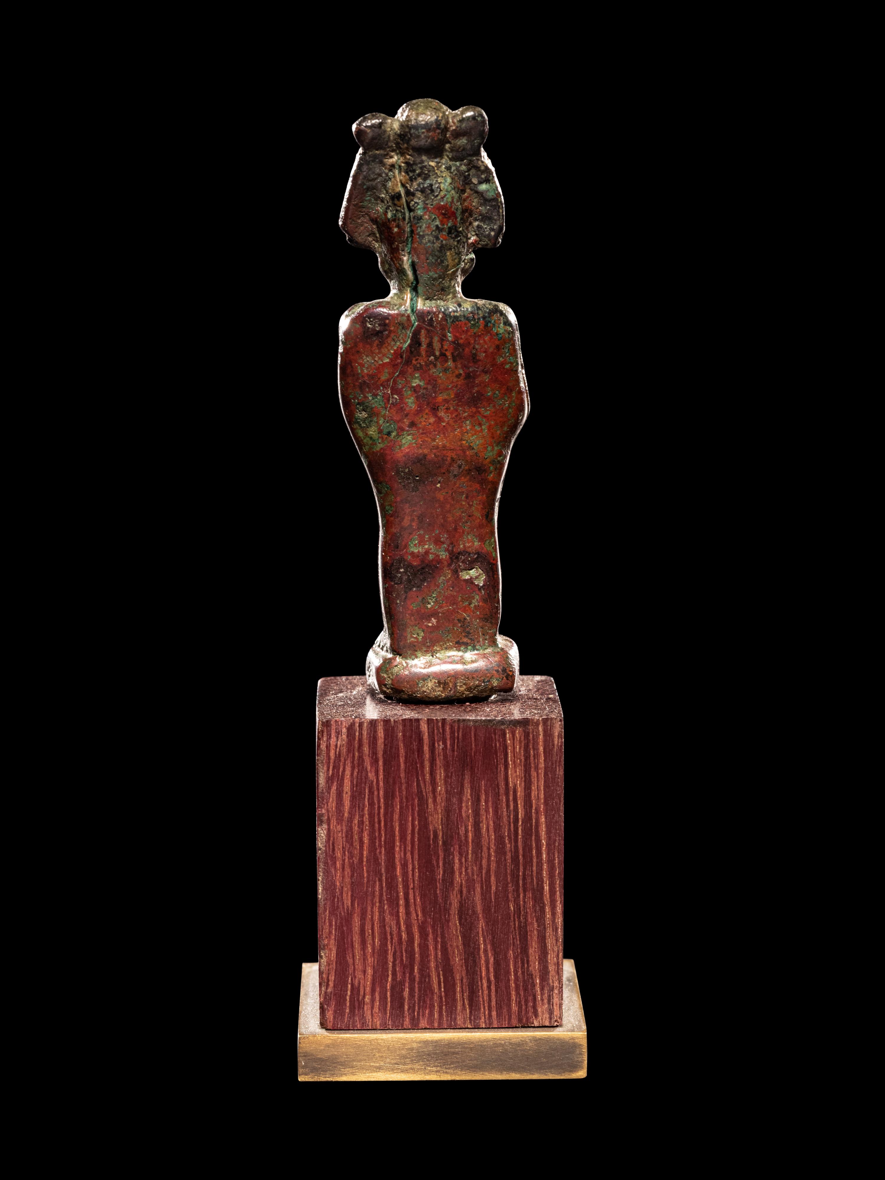 An Egyptian Bronze Osiris