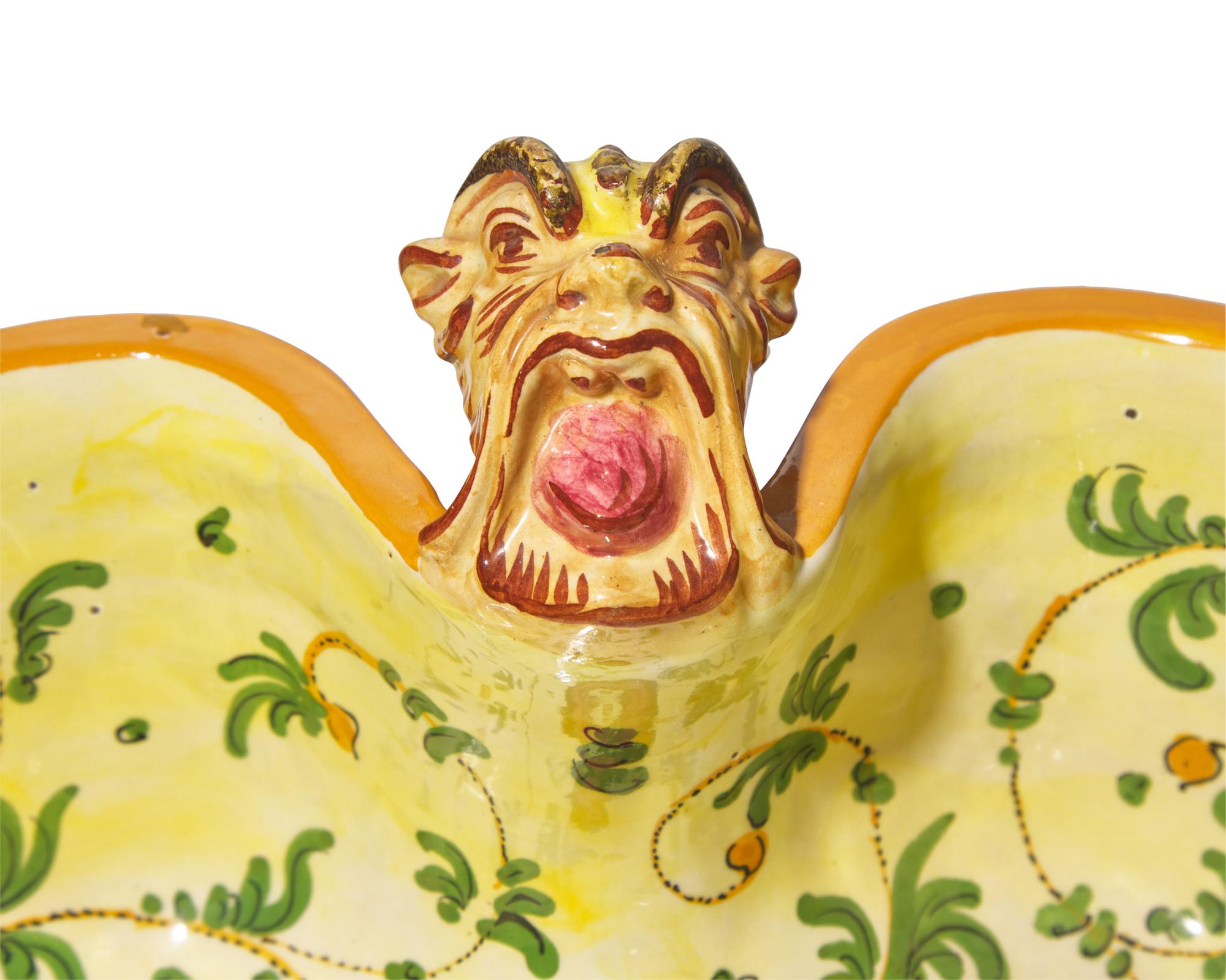 An Italian Majolica Punchbowl