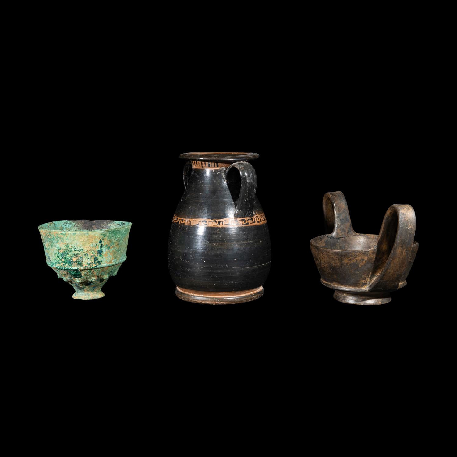 Three Greco-Roman Vessels