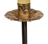 A Gilt Tole Floor Lamp