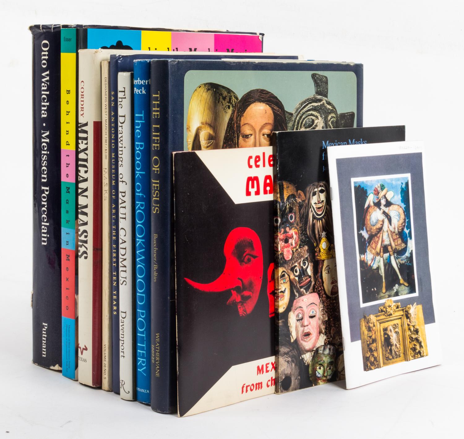 Eleven Books Pertaining to Fine and Decorative Art.