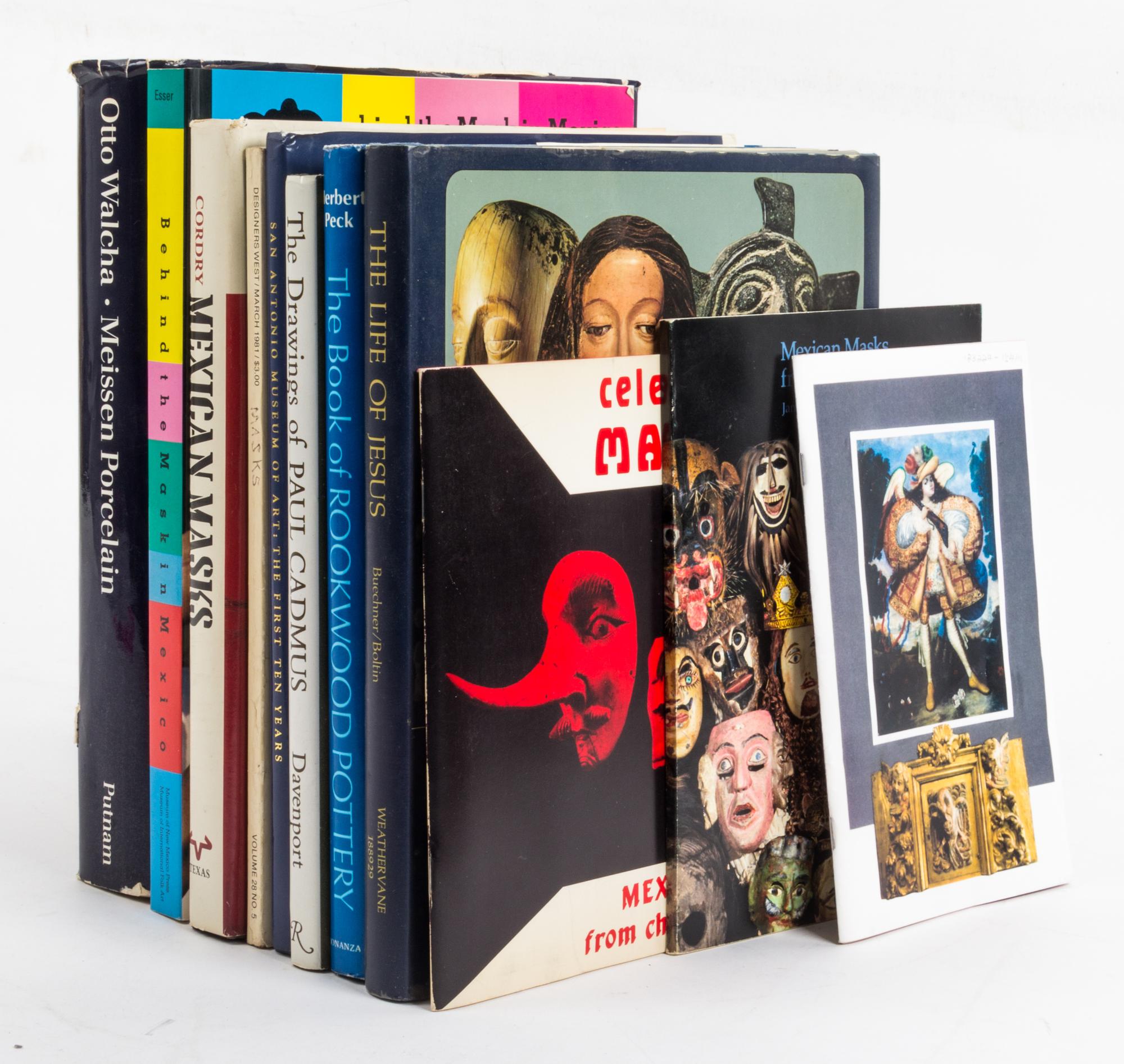 Eleven Books Pertaining to Fine and Decorative Art.