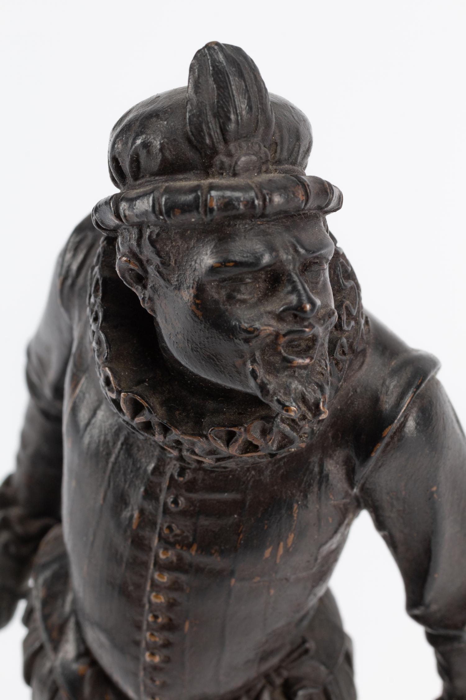 A Continental Bronze Figure