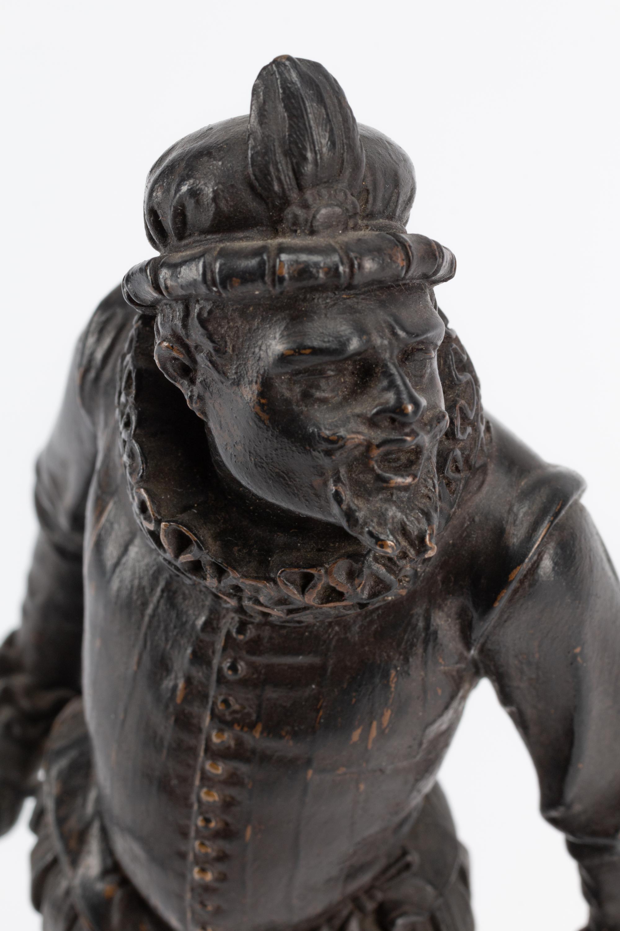 A Continental Bronze Figure