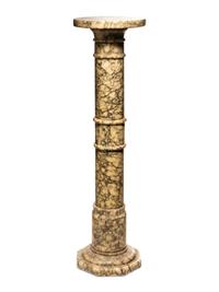 A Continental Marble Pedestal