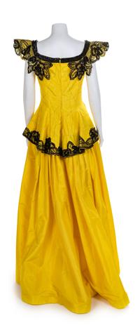 Two Fabrice Couture Beaded Dresses, 1990-2000s No size label