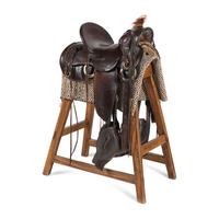 A High Backed Western Saddle, by Duhamel Co. Makers, Rapid City