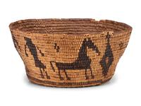 Klickitat Figural Imbricated Basket