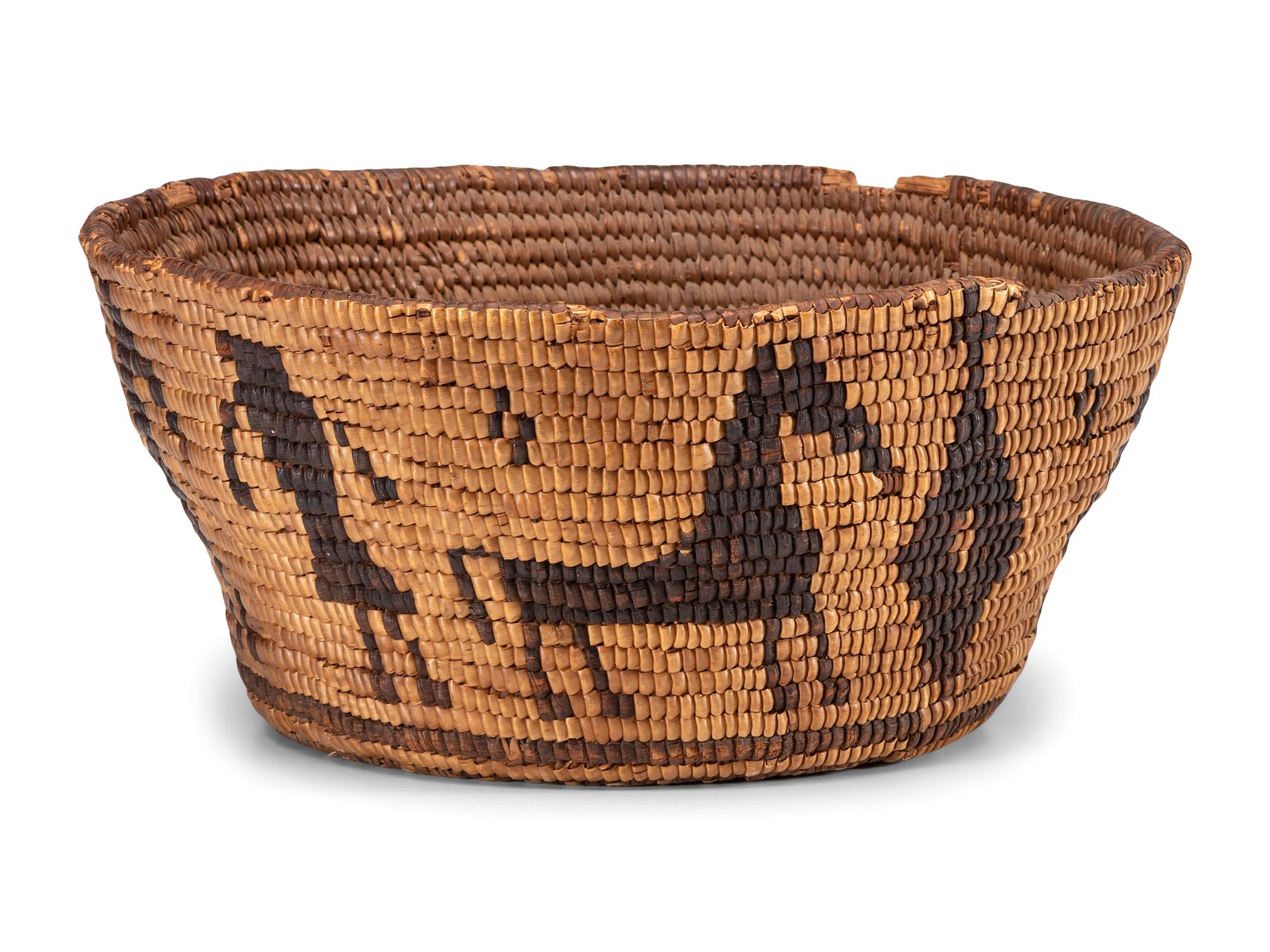 Klickitat Figural Imbricated Basket