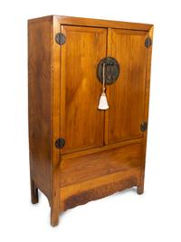 A Chinese Elmwood Cabinet — 19TH/EARLY 20TH CENTURY