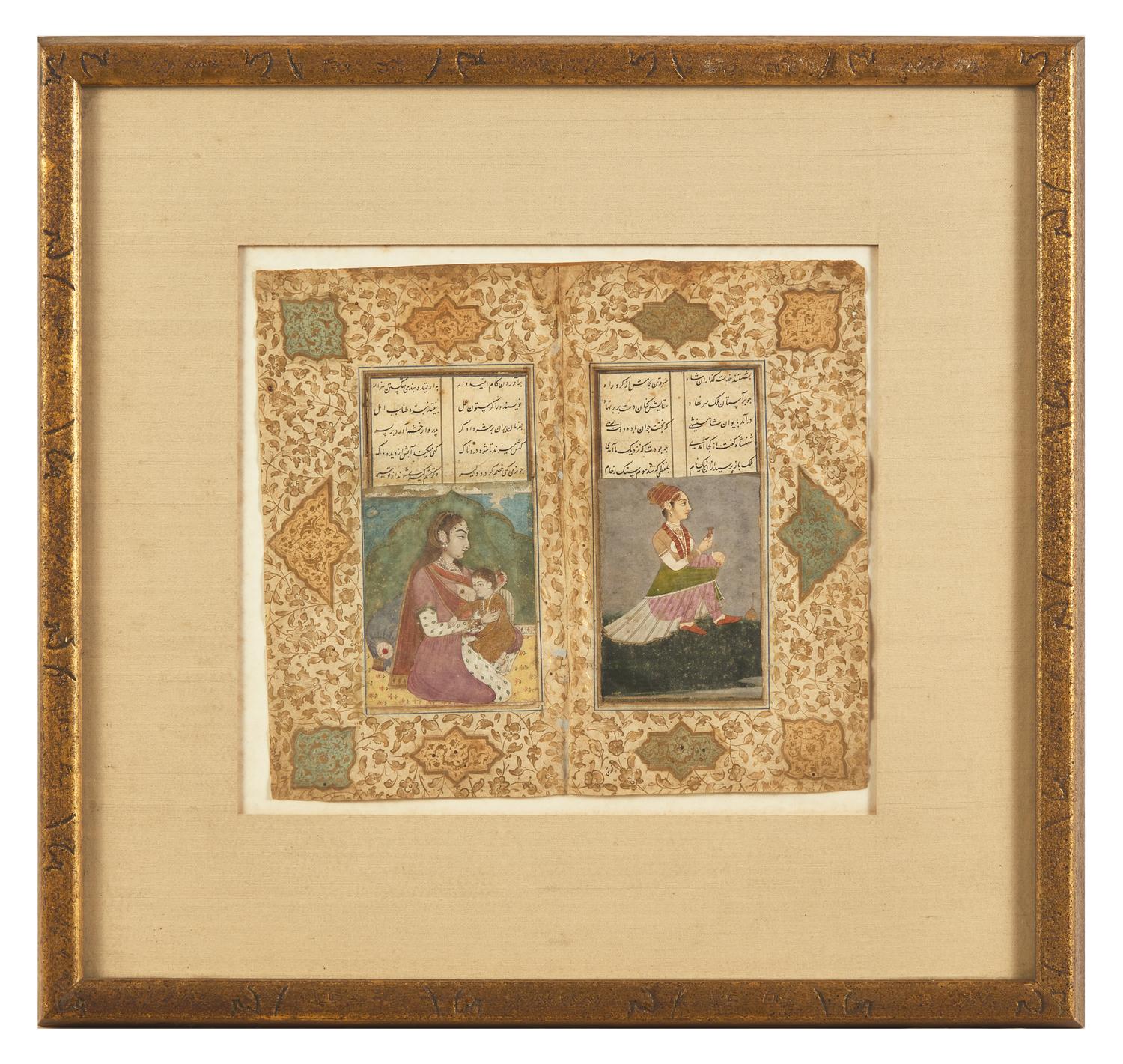 An Indian Illustrated Bifolium, 18th/19th Century