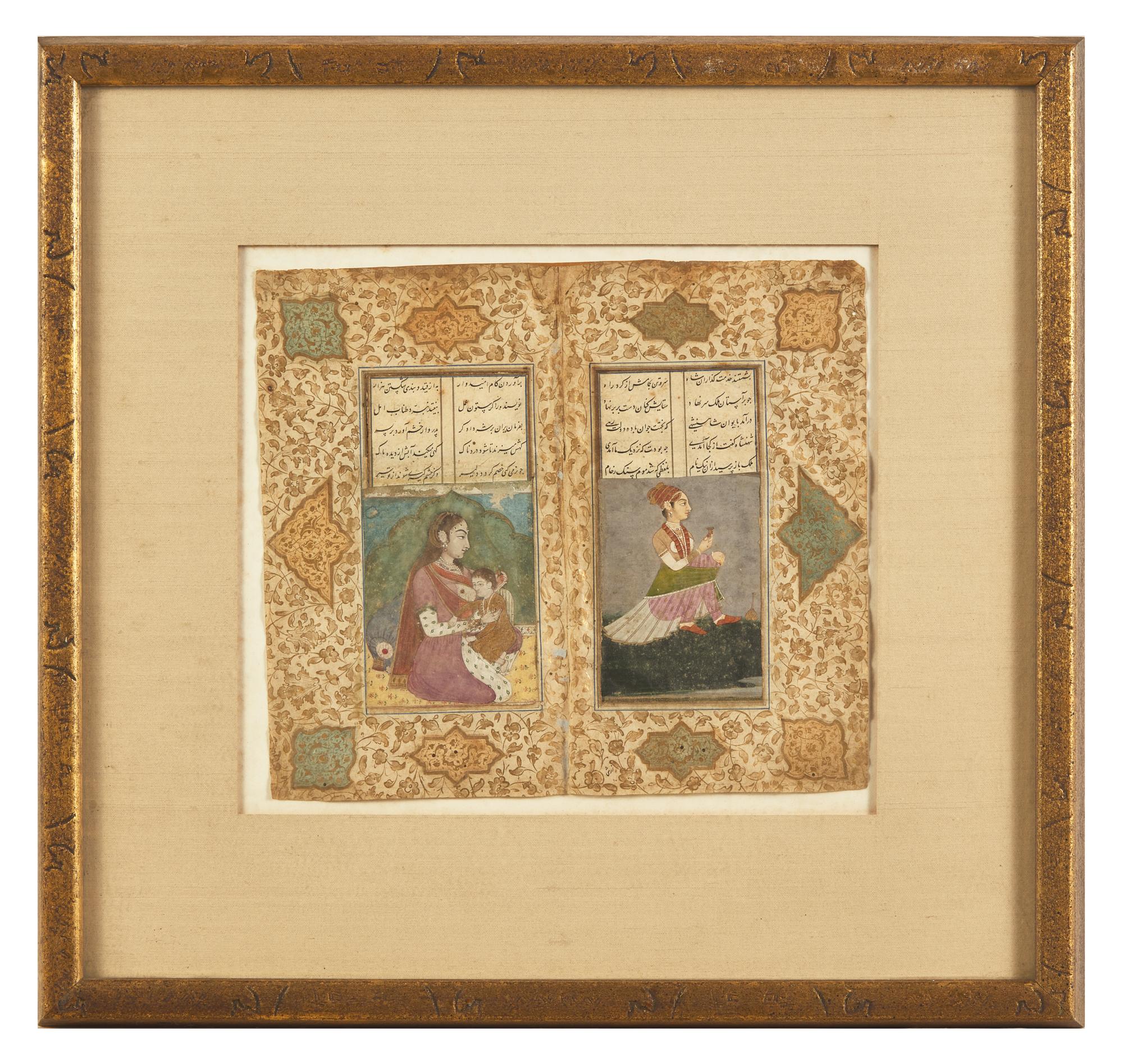 An Indian Illustrated Bifolium, 18th/19th Century