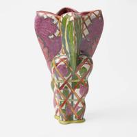 Andrea Gill (American, b. 1948) Monumental Terracotta Vase, USA, 1990