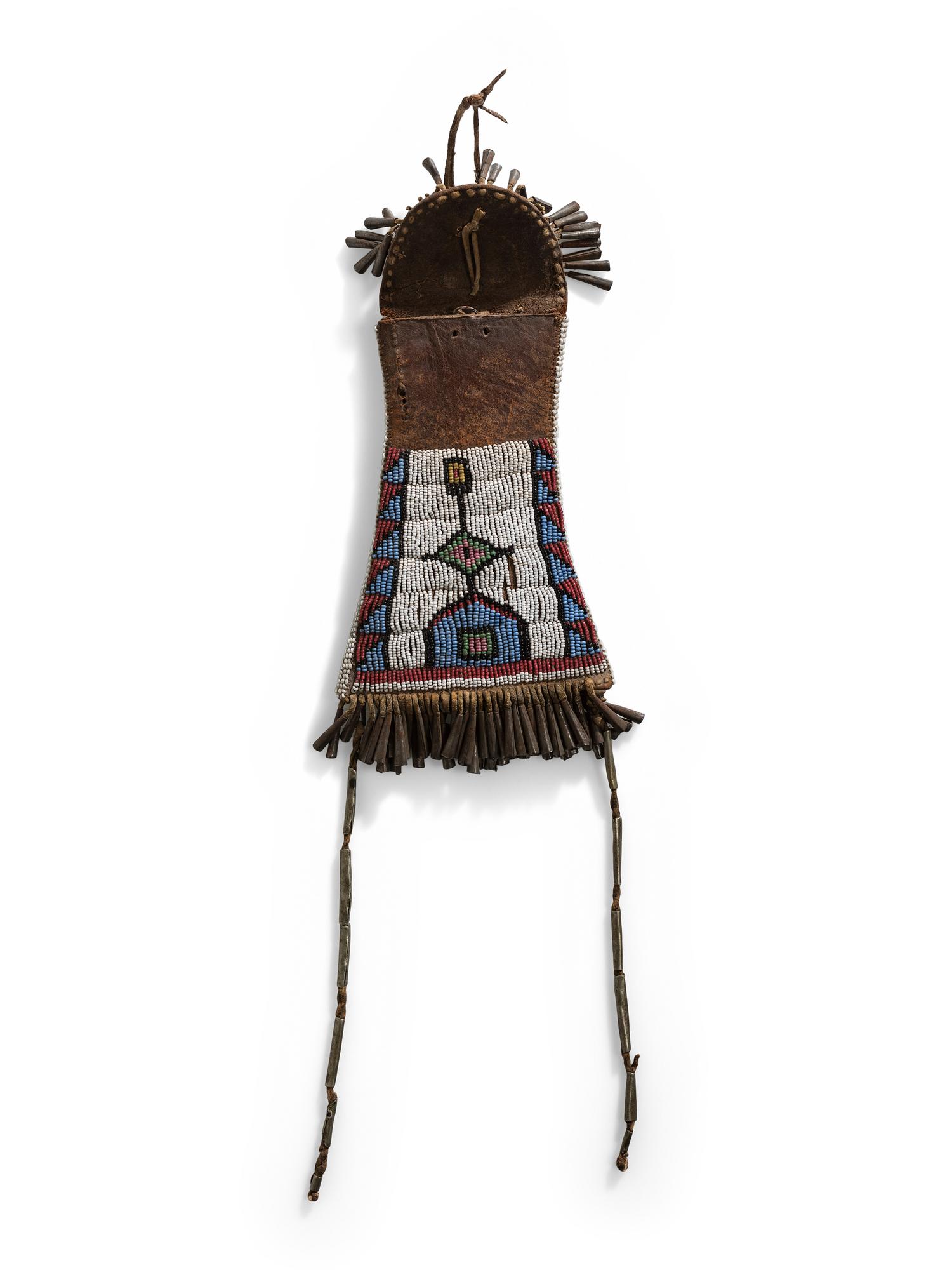 Arapaho Beaded Strike-a-Light Bag