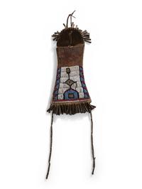 Arapaho Beaded Strike-a-Light Bag