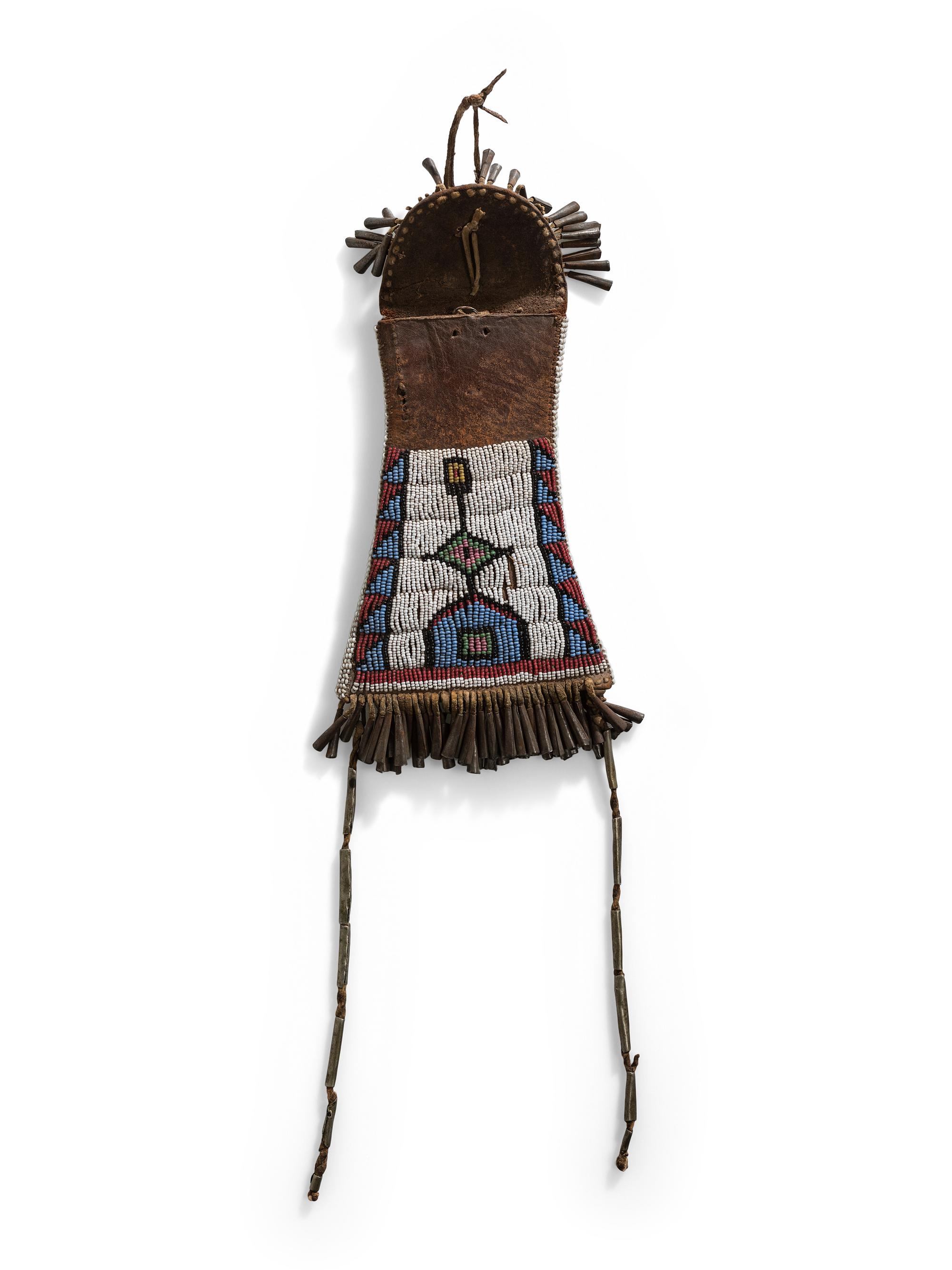 Arapaho Beaded Strike-a-Light Bag