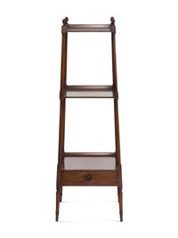 A Georgian Style Mahogany Étagère