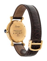 CARTIER, REF. 1460 18K YELLOW GOLD 'DIABOLO' WRISTWATCH