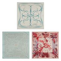 Three Hermès Scarves