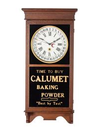 A Calumet Baking Powder Advertising Wall Clock