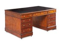 A George III Mahogany Partners’ Desk