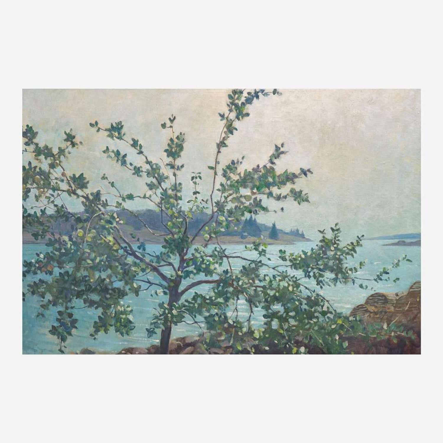 N. C. Wyeth (American, 1882–1945) Jetty Tree (Port Clyde, Maine)