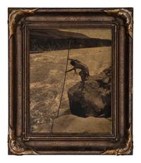CURTIS, Edward (1868-1952), photographer. The Fisherman.