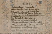 Four English Needlepoint Samplers