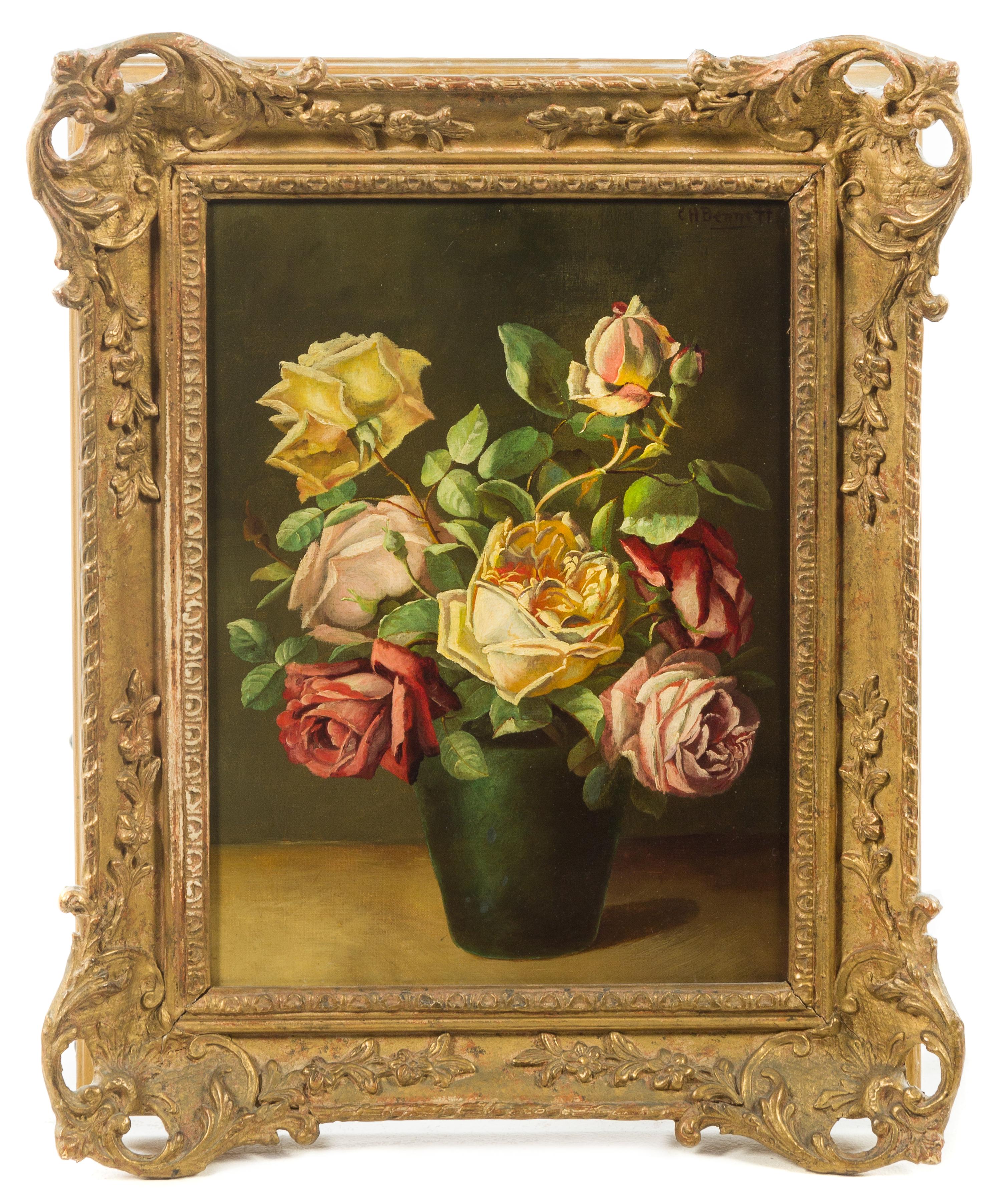 C. H. Bennett, (Late 19th/Early 20th century), Still Life with Roses