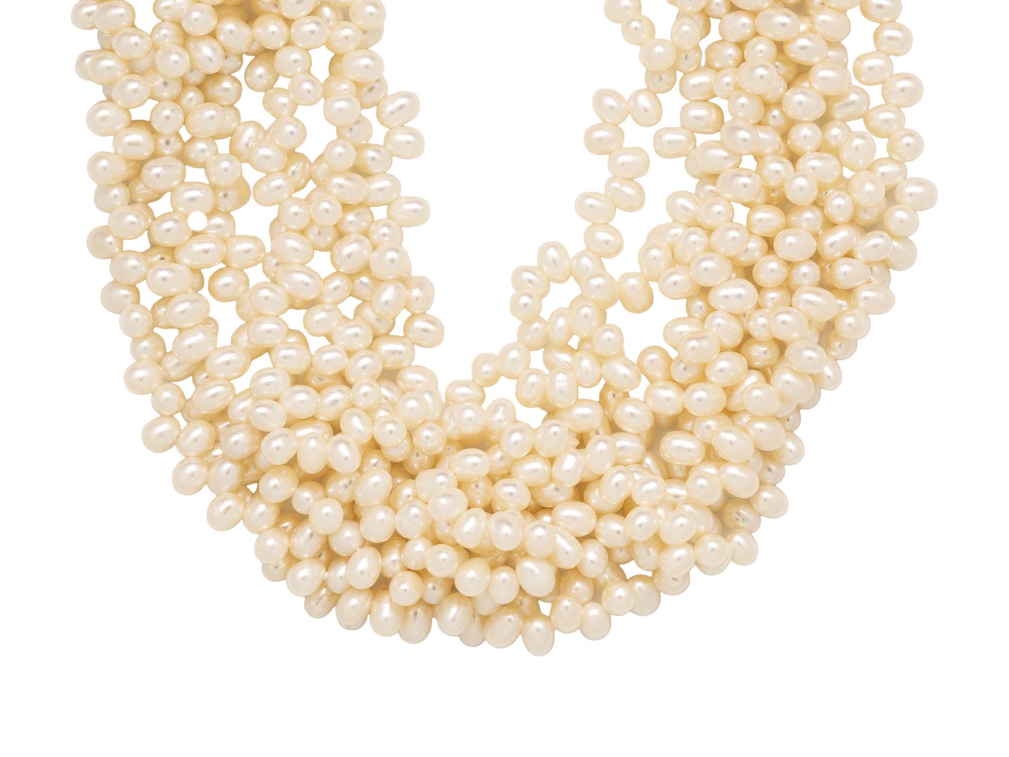 TIFFANY & CO., PALOMA PICASSO, CULTURED PEARL TORSADE NECKLACE