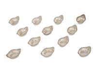 A Set of Twelve American Silver Nut Dishes