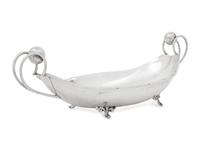 A Mexican Silver Centerpiece Bowl