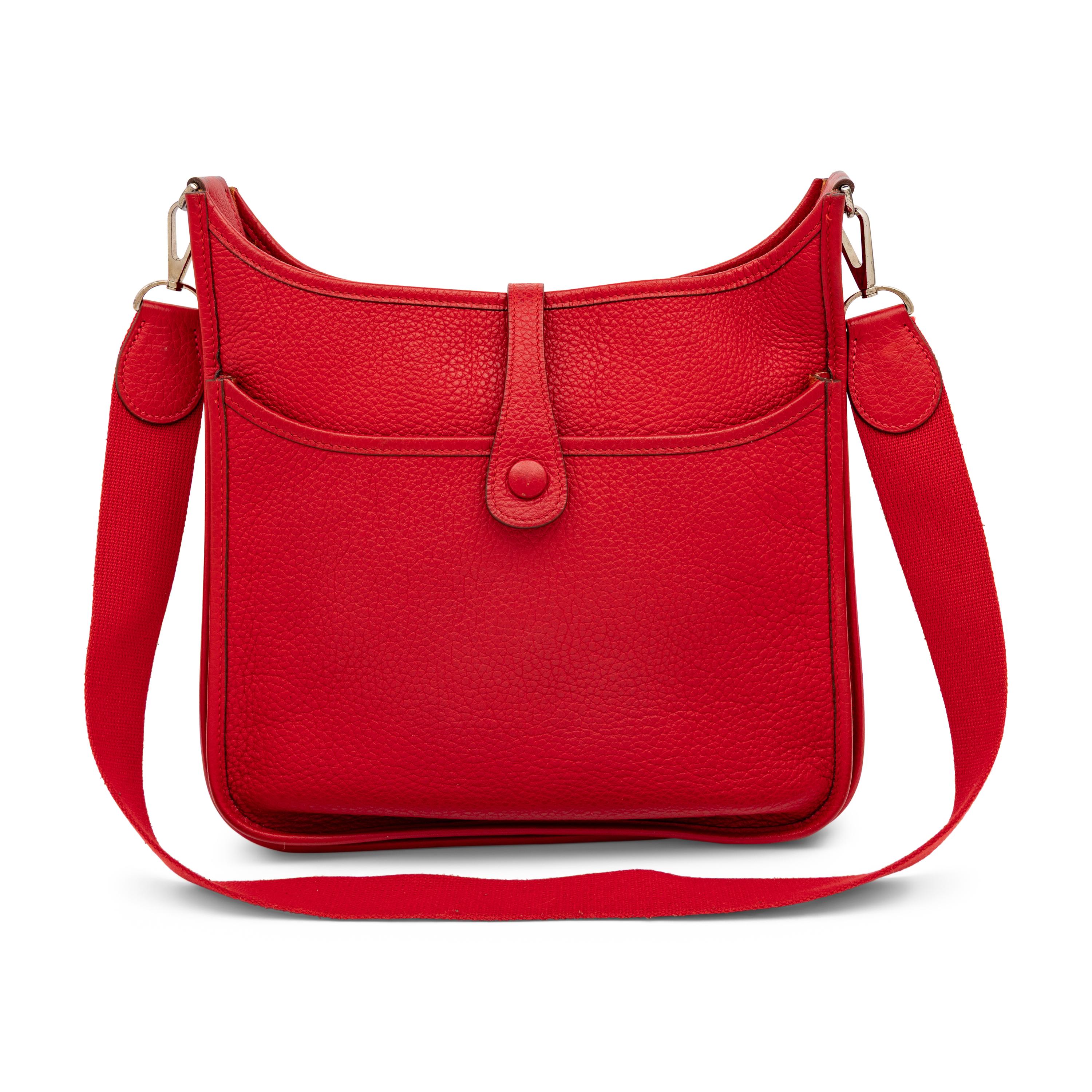 Hermès, Evelyne PM in Rouge Garance Clemence