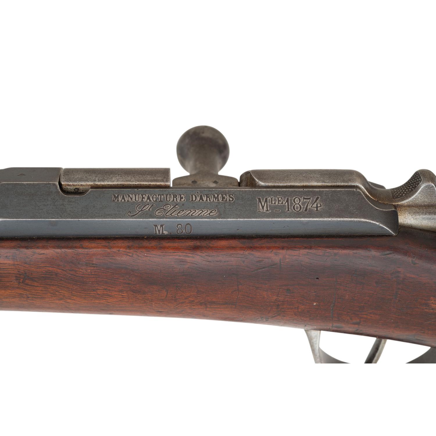 French Model 1874 M80 Gras Rifle by St. Etienne