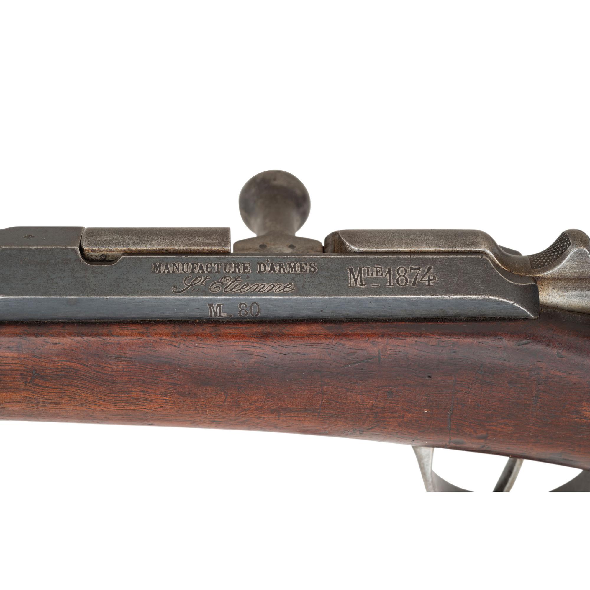 French Model 1874 M80 Gras Rifle by St. Etienne