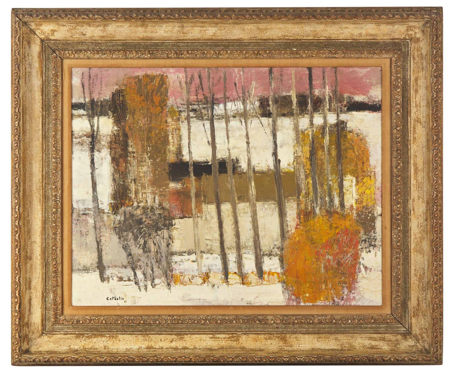 Ferme Près de Dammartin en Hiver , 1965