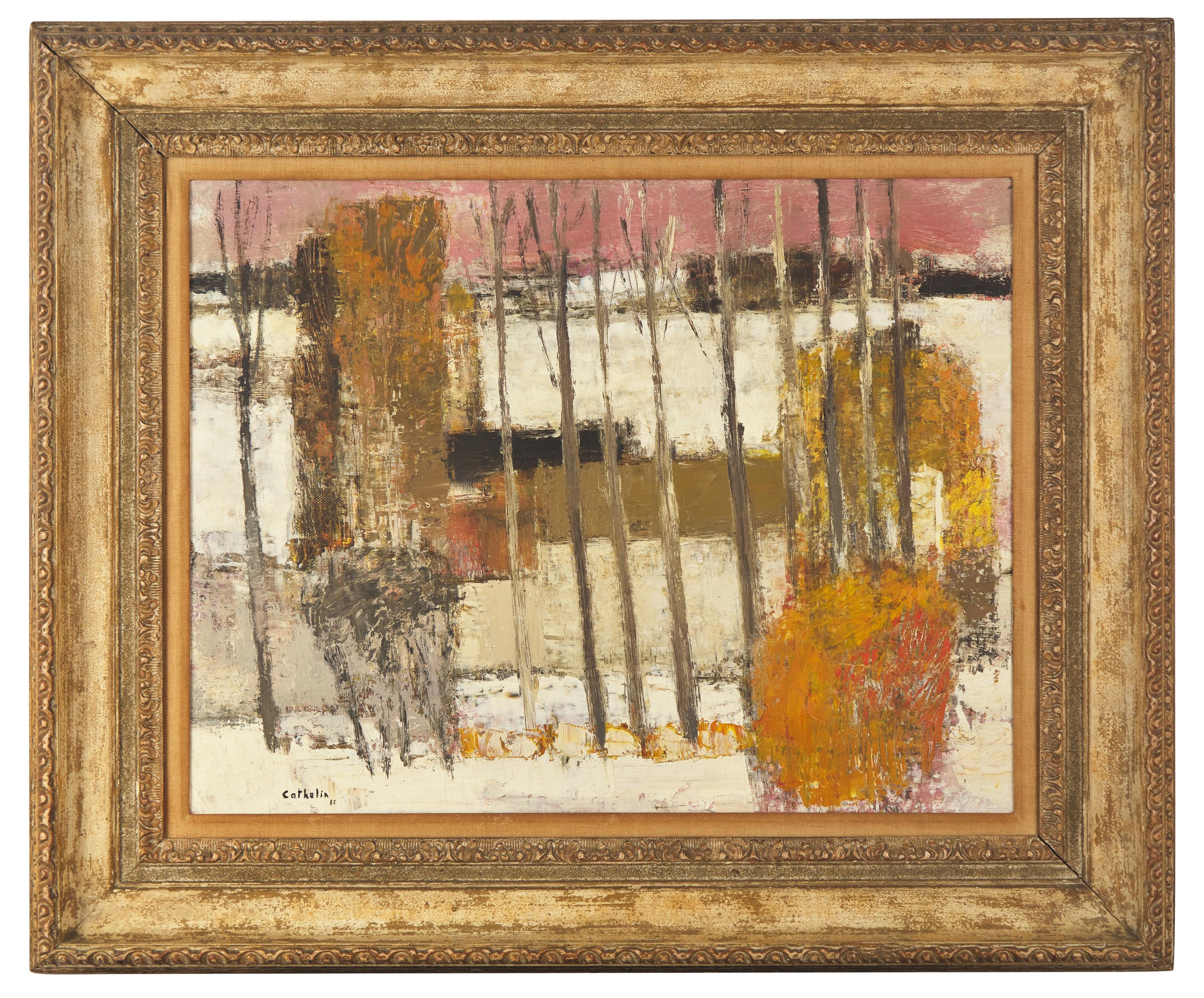 Ferme Près de Dammartin en Hiver , 1965