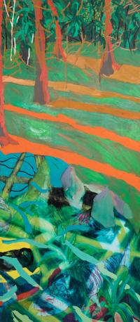 Gary Buch , (American, b. 1954) — Woodlands, Triptych