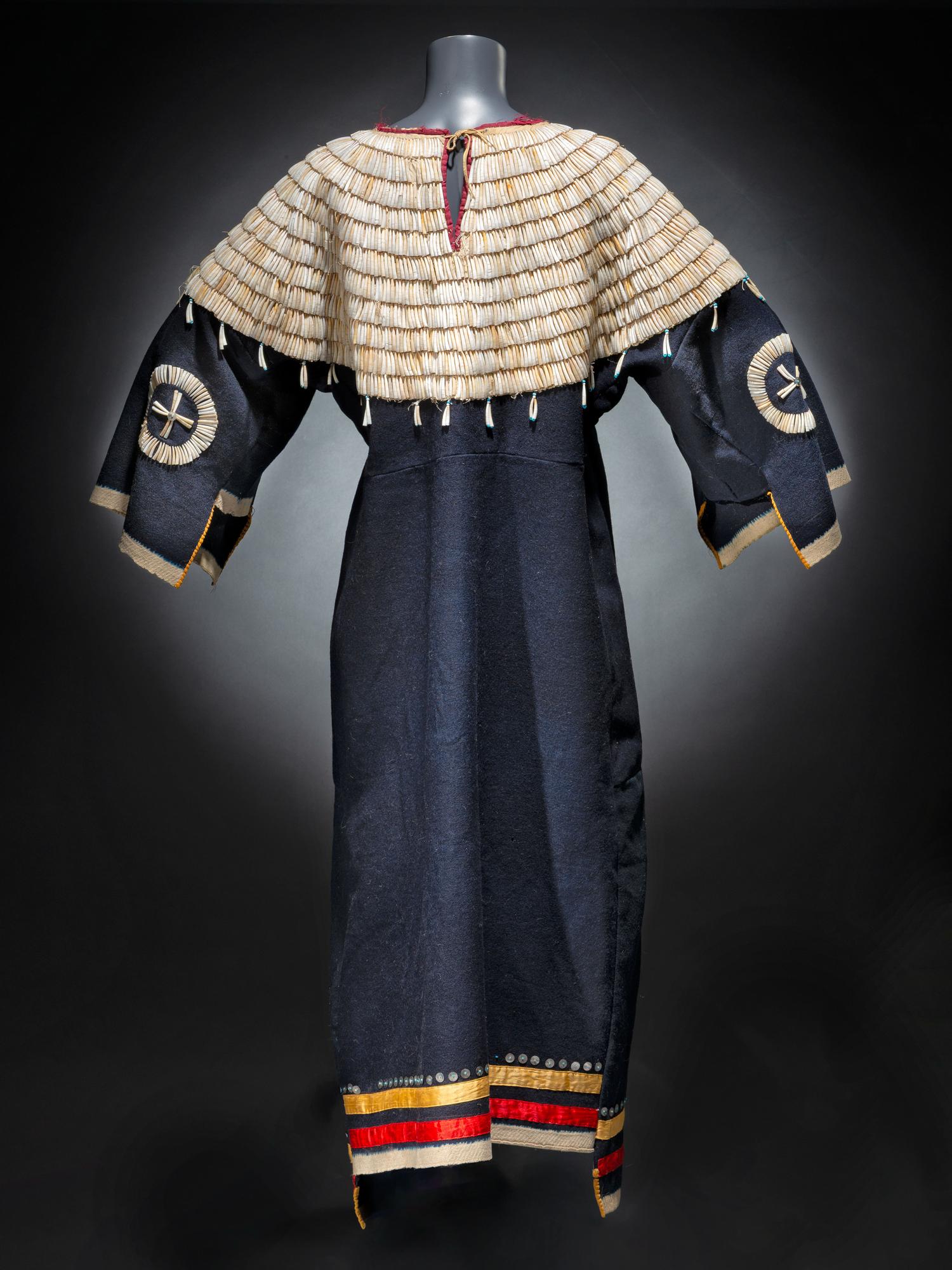 Plateau Dentalia Shell Wool Dress