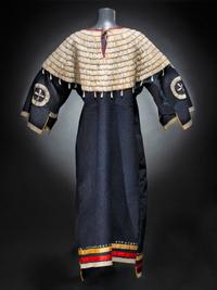Plateau Dentalia Shell Wool Dress