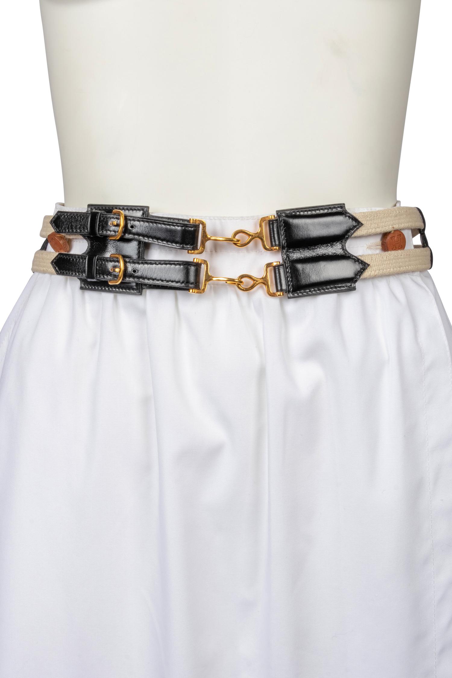 Hermès Collection: Silk Print Blouse, One Skirt, One Culotte, One Belt, 1970-80s